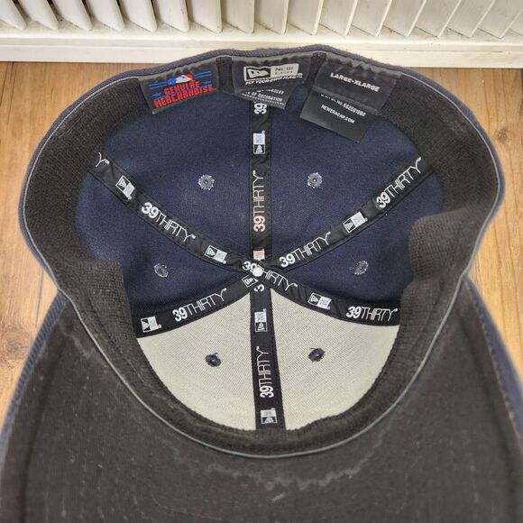 Minnesota Twins New Era 39thirty Size L/XL Hat Cap Navy Blue MLB Baseball Sports - Picture 9 of 10